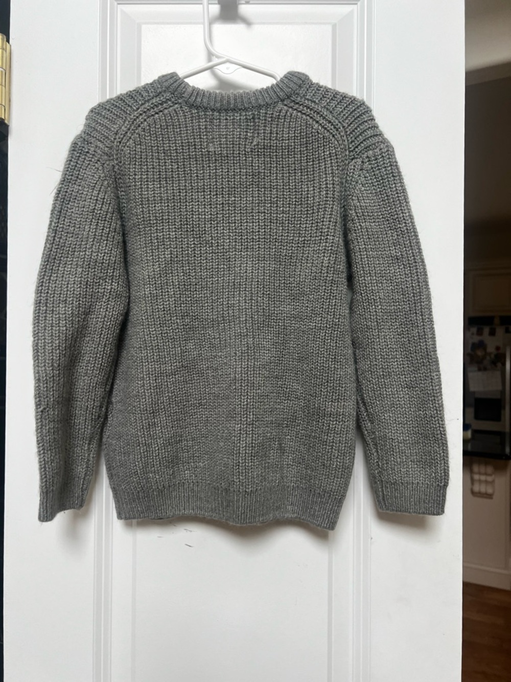 Zara Men's Crewneck Sweater - Gray